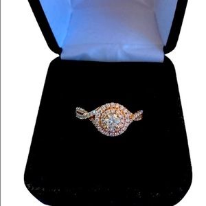 Neil Lane Rose Gold Diamond Ring